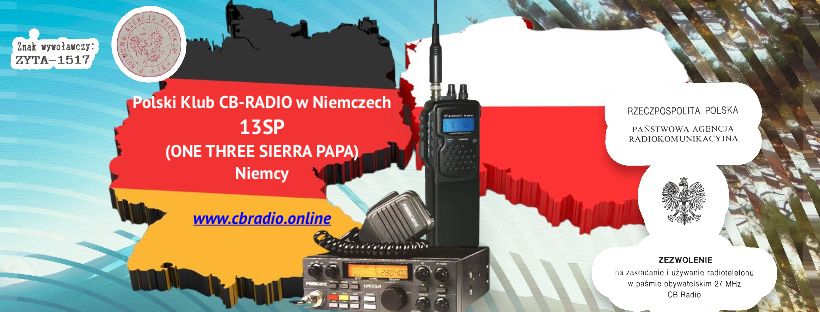 CB RADIO w DE – Polski Klub CB-RADIO w Niemczech – 13SP – Sierra Papa – Niemcy